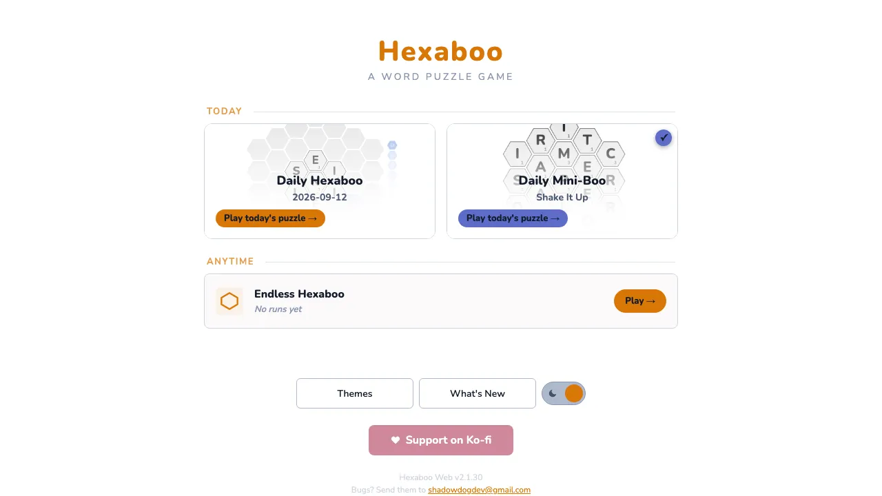 Hexaboo screenshot 1