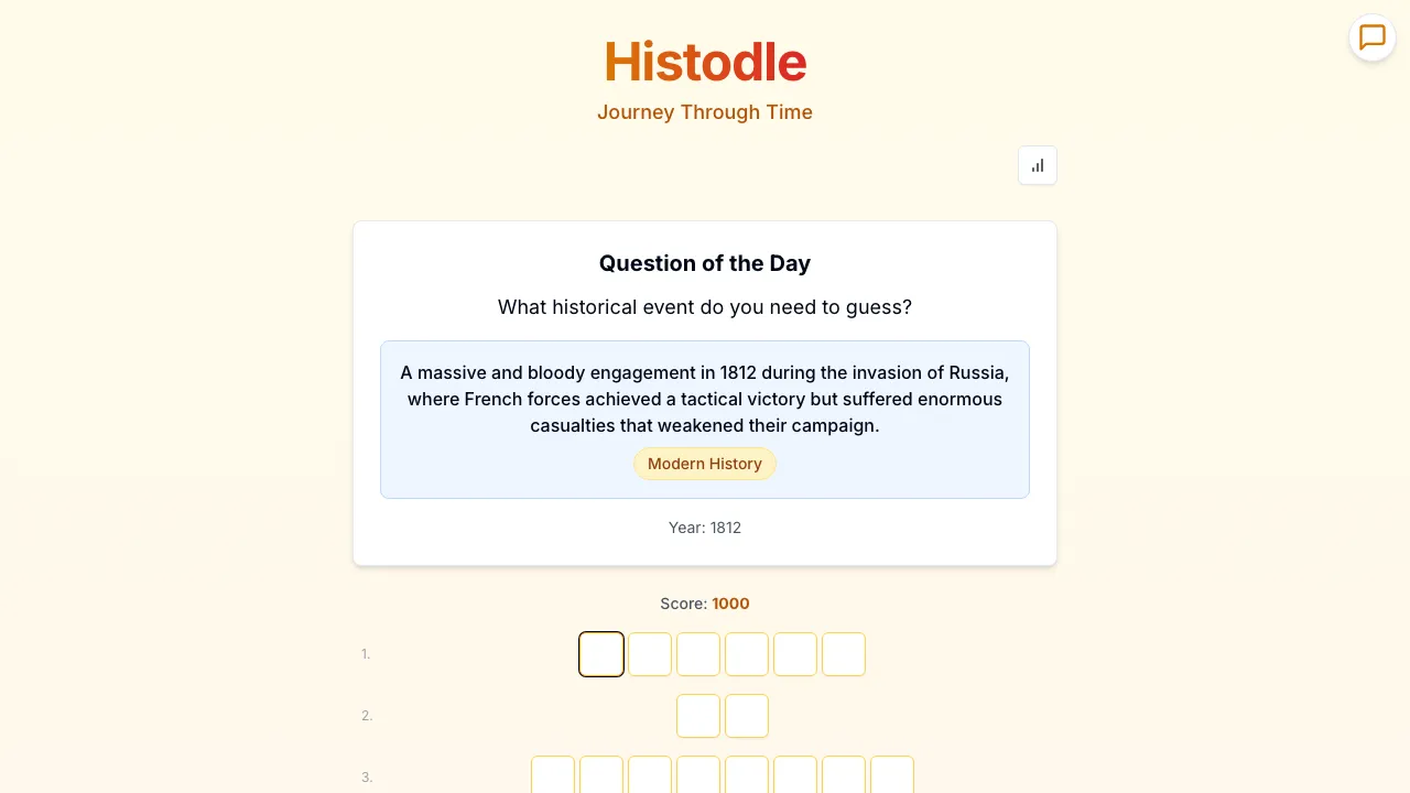 Histodle cover