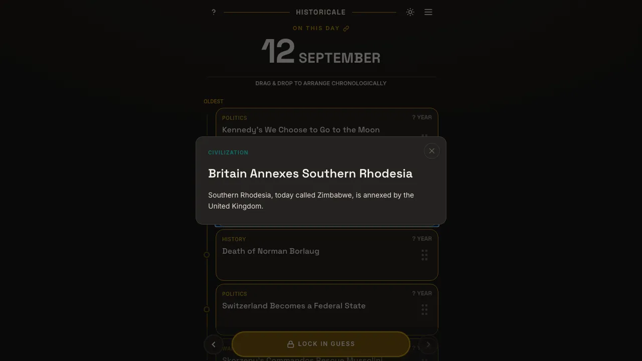 Historicale screenshot 2