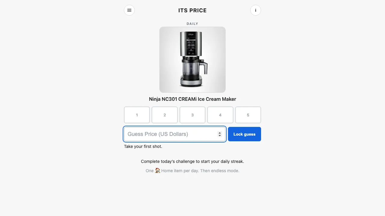 Its Price cover