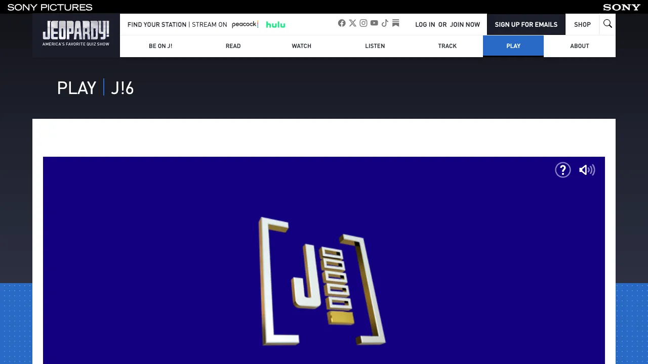 Jeopardy 6 cover
