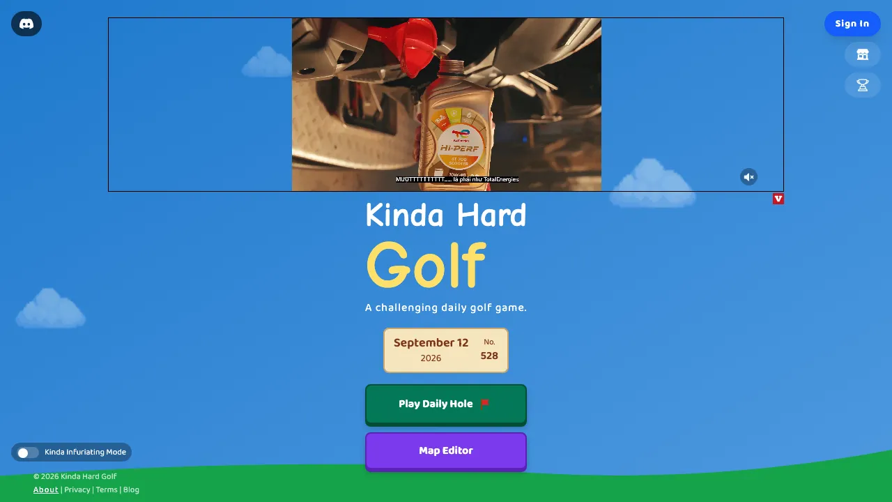 Kinda Hard Golf screenshot 1