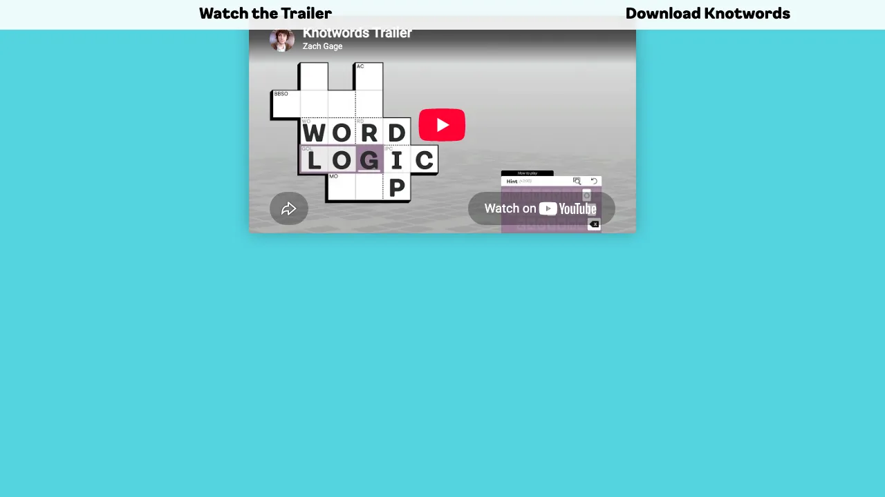 Knotwords screenshot 2