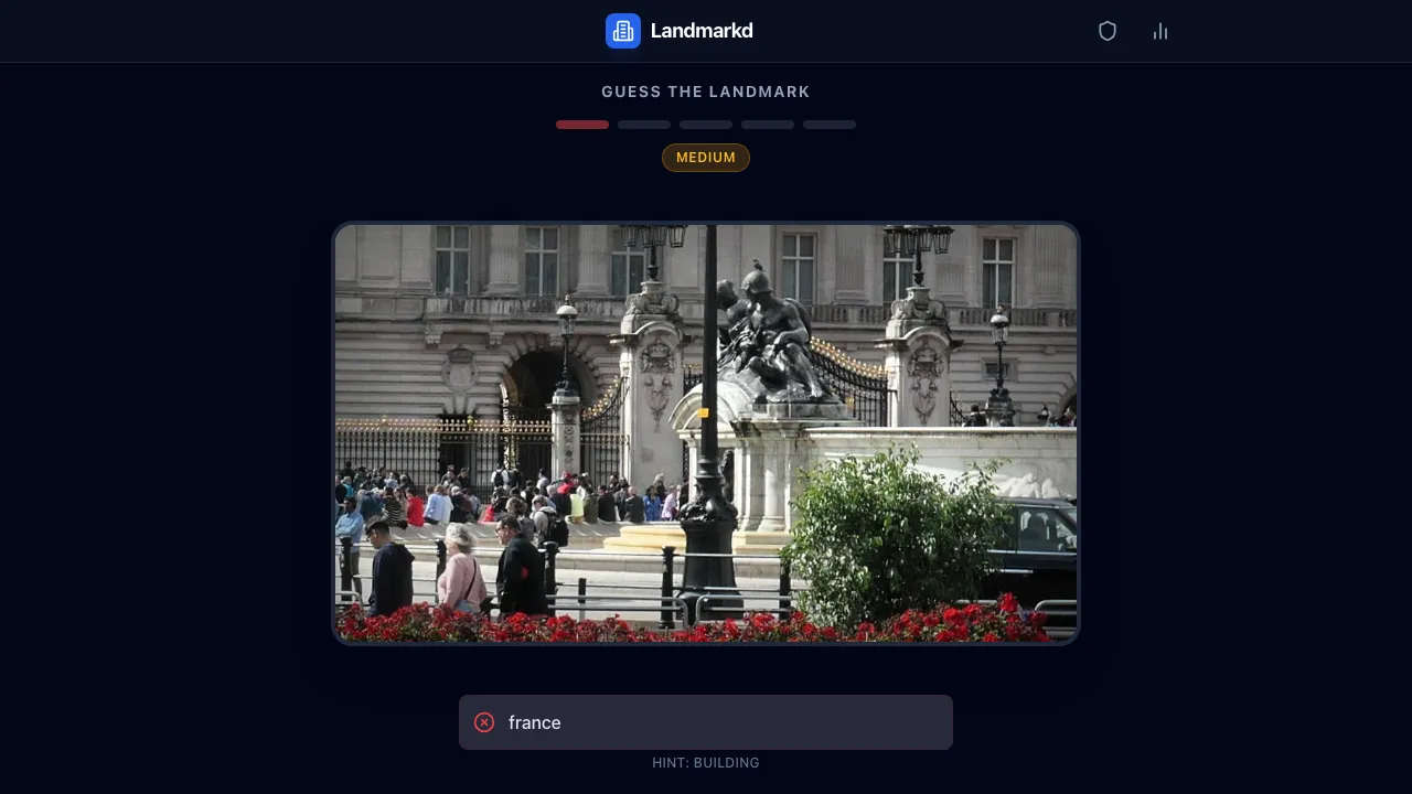 Landmarkd screenshot 1
