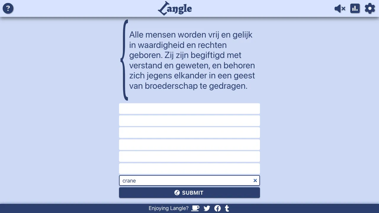 Langle screenshot 1