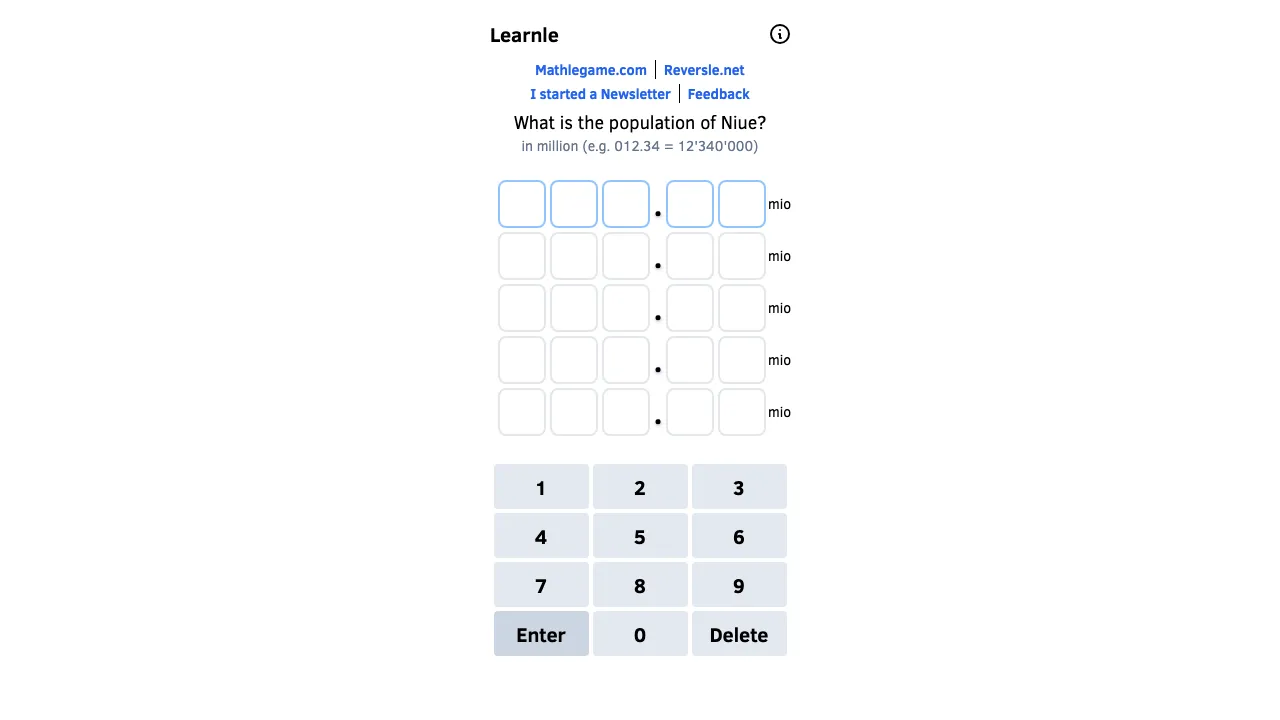 Learnle screenshot 1