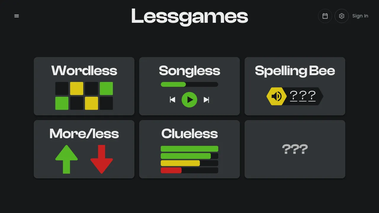 lessgame cover