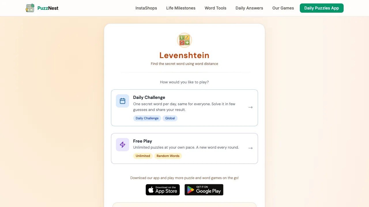 Levenshtein cover