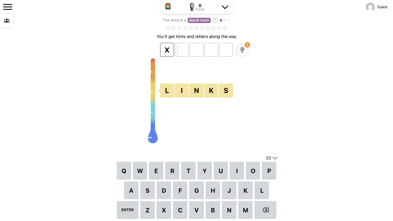 Lexicle screenshot 1