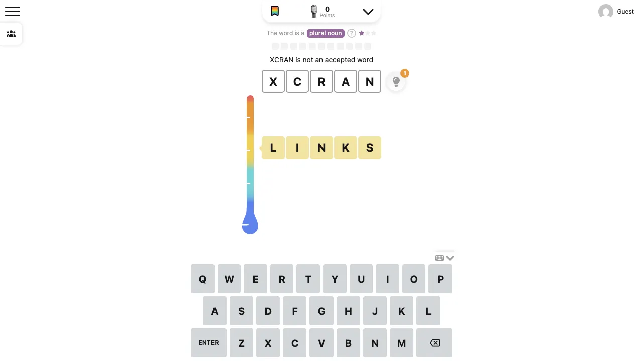 Lexicle screenshot 2