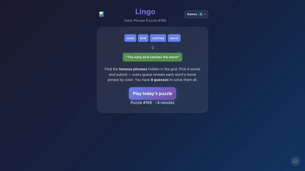 Lingo screenshot 1