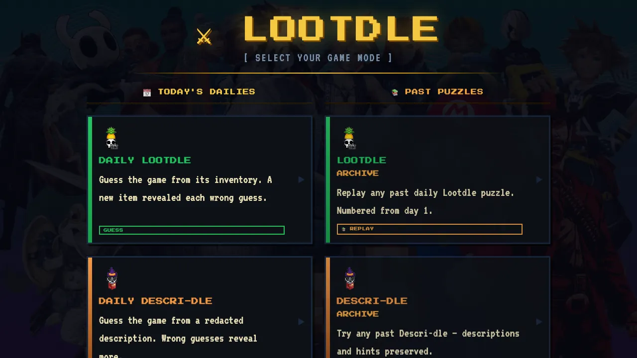 Lootdle cover