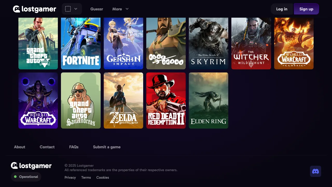 Lostgamer screenshot 2