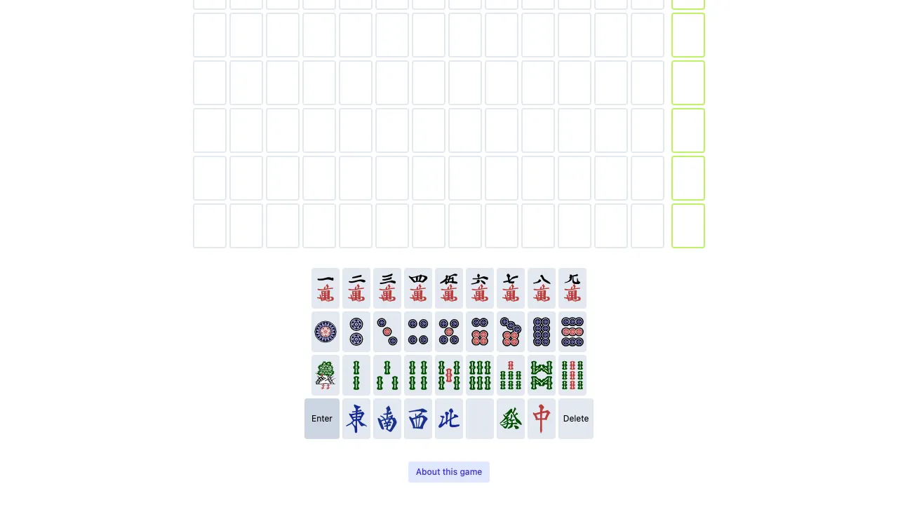 Mahjong Handle screenshot 1