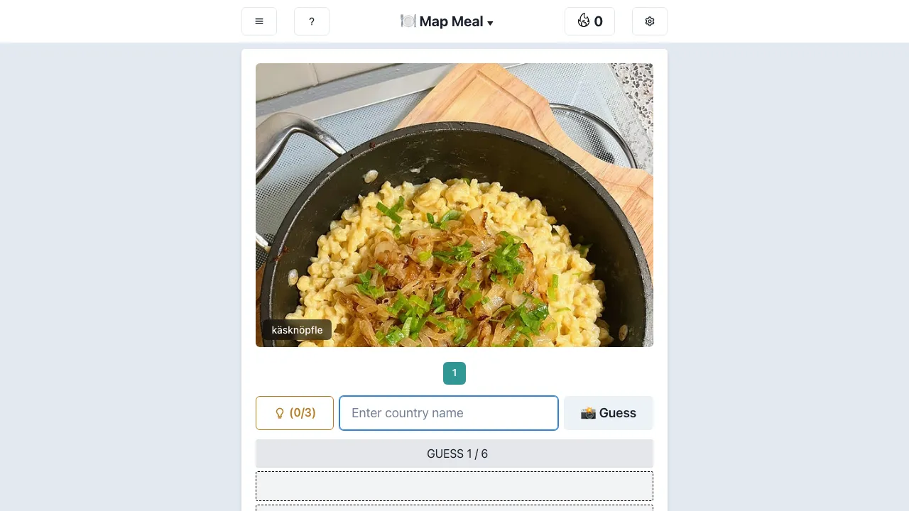 Map Meal cover
