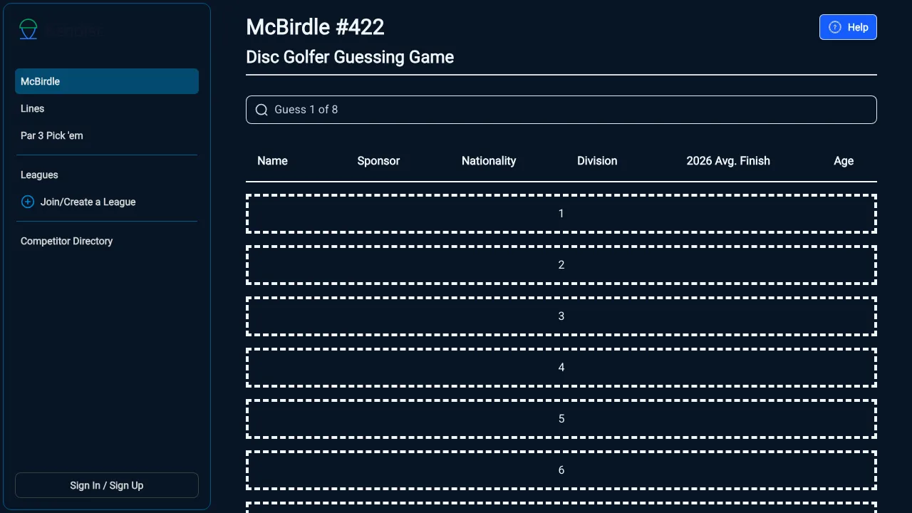 Mcbirdle cover
