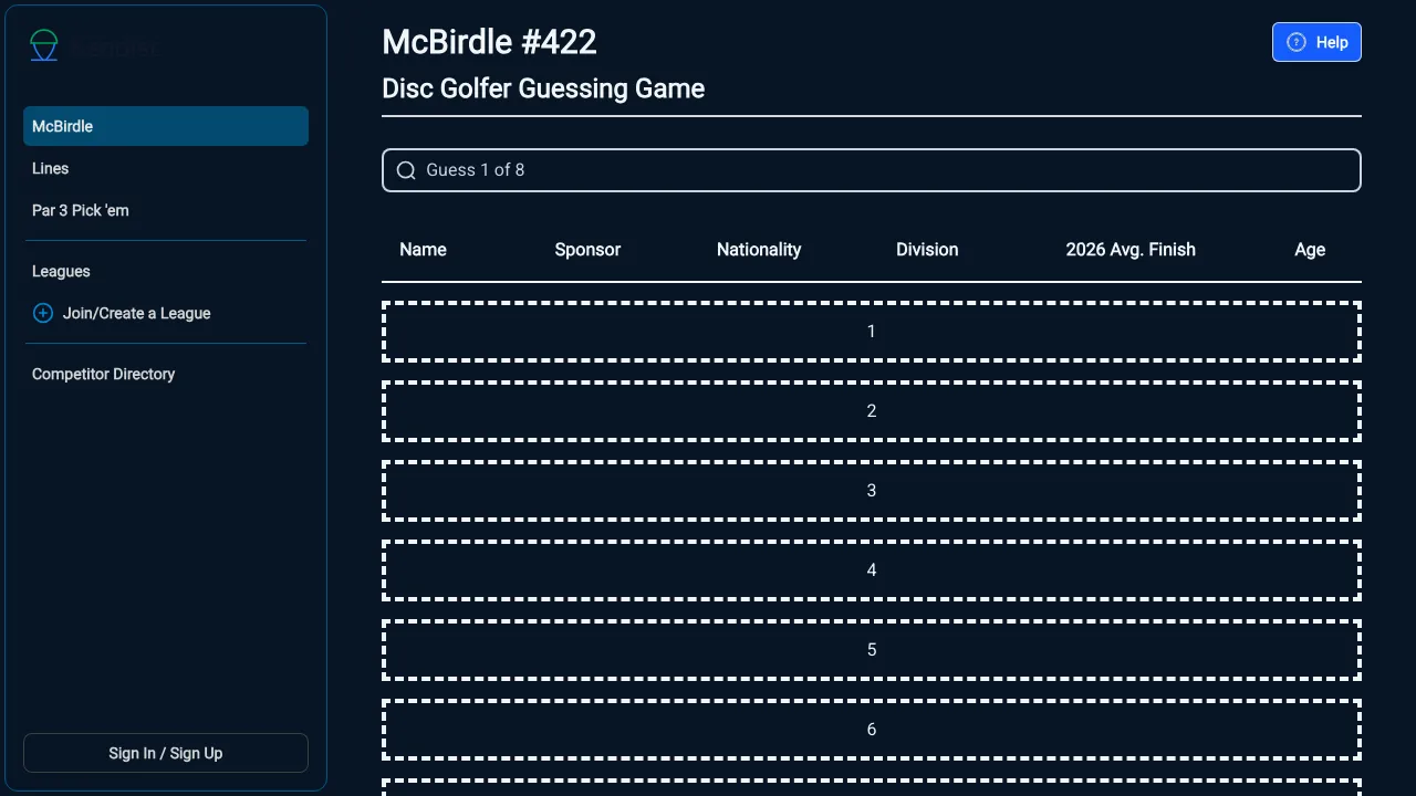 Mcbirdle screenshot 1