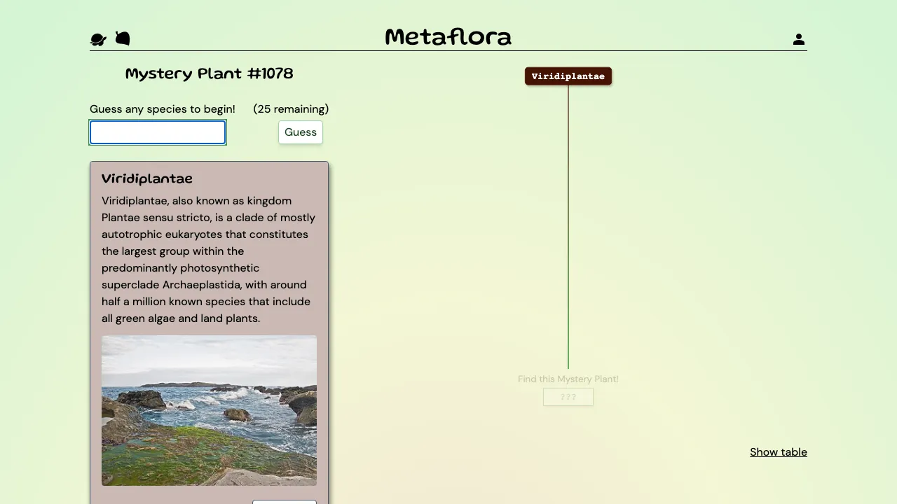 Metaflora screenshot 2