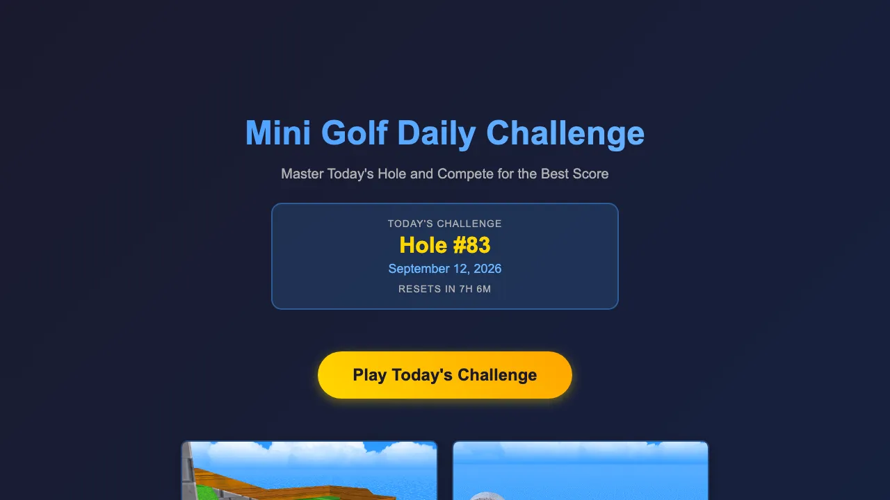 Mini Golf Club screenshot 2