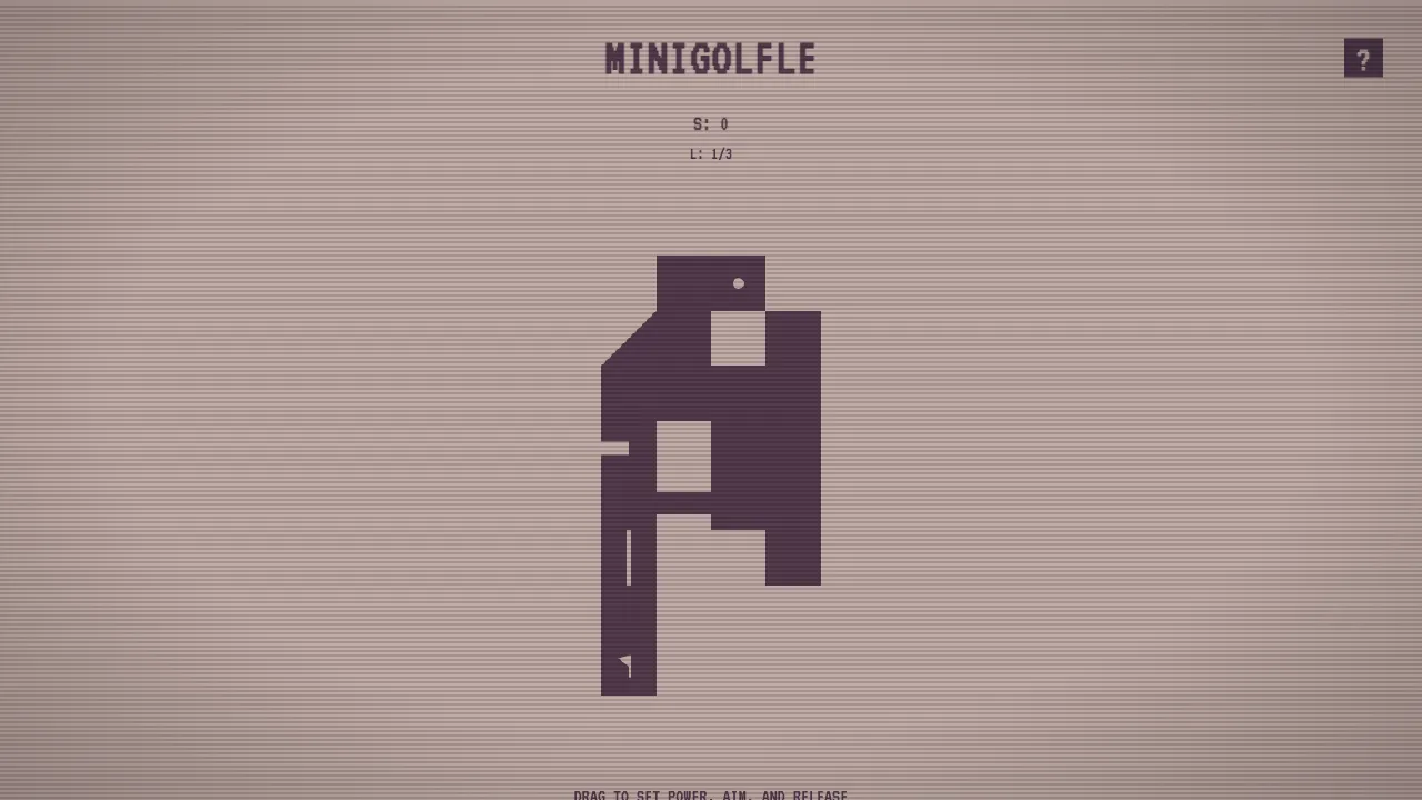 Minigolfle screenshot 1