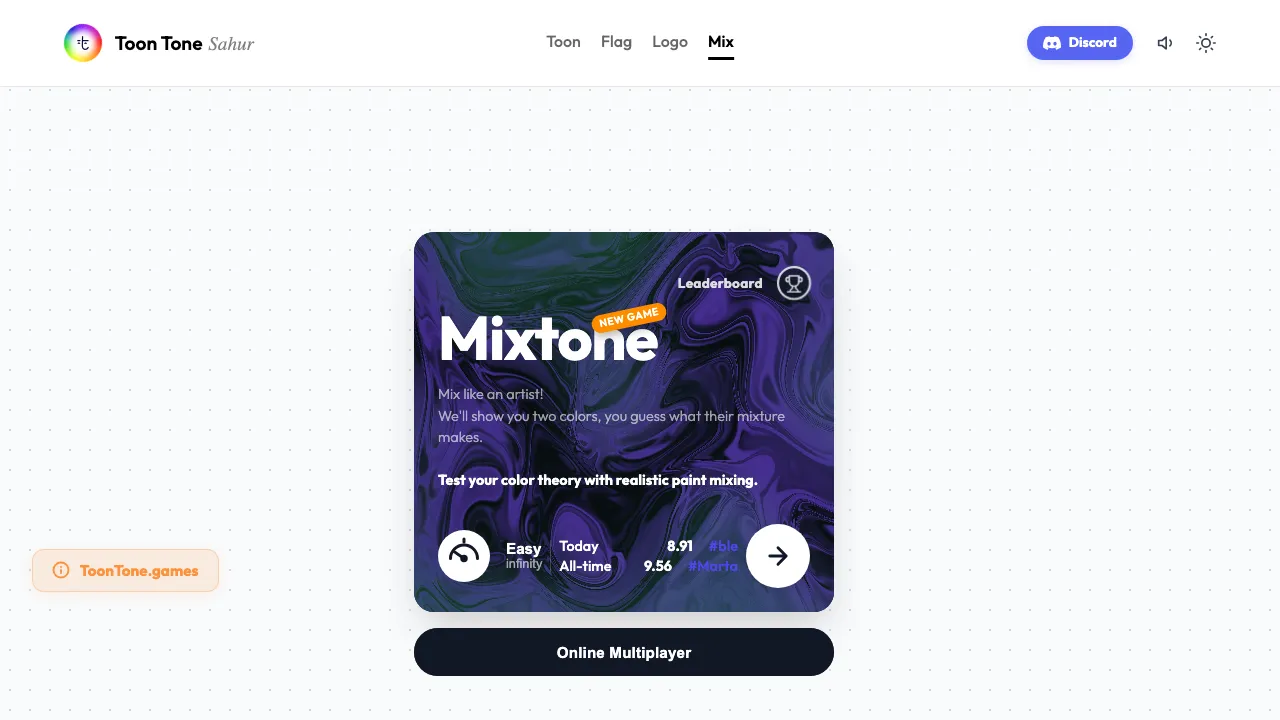 Mixtone cover