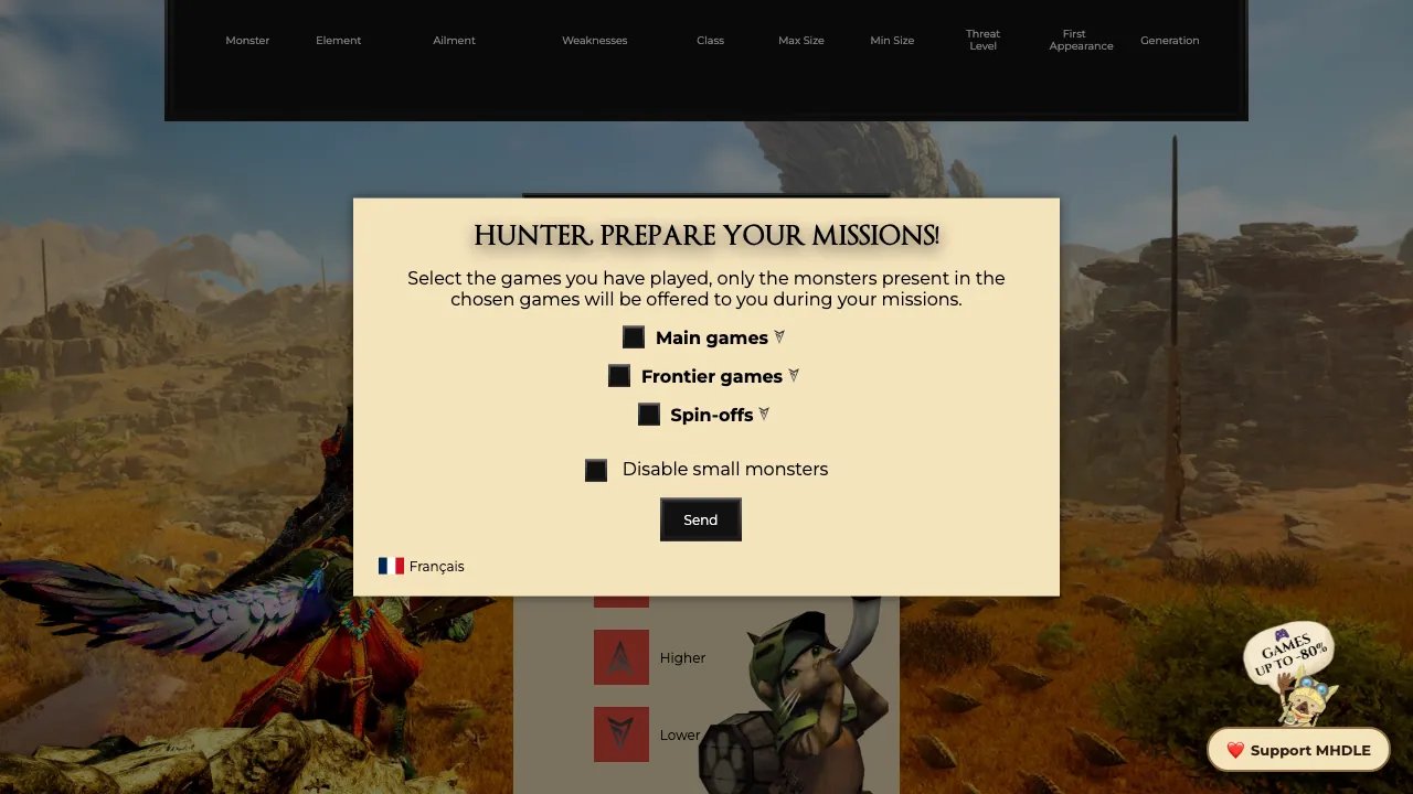 Monster Hunter-dle screenshot 1