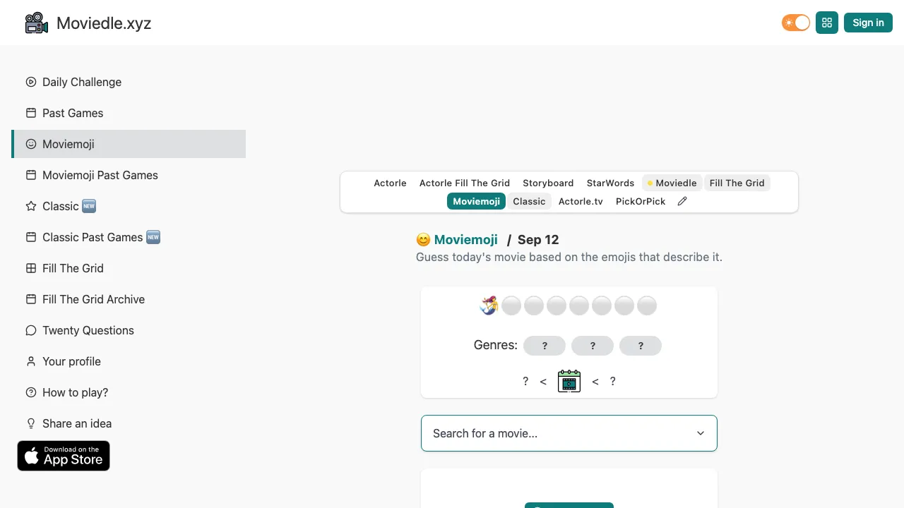 Moviedle - Moviemoji cover