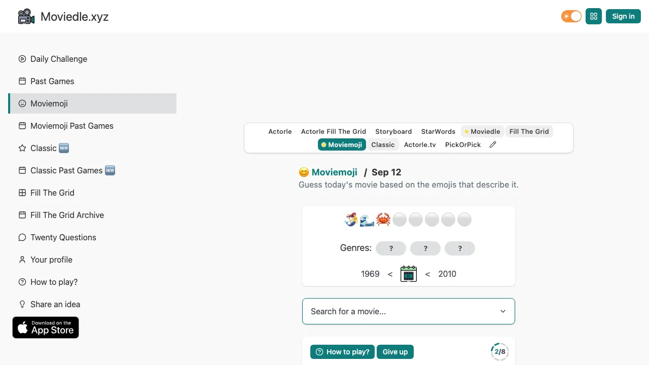 Moviedle - Moviemoji screenshot 2