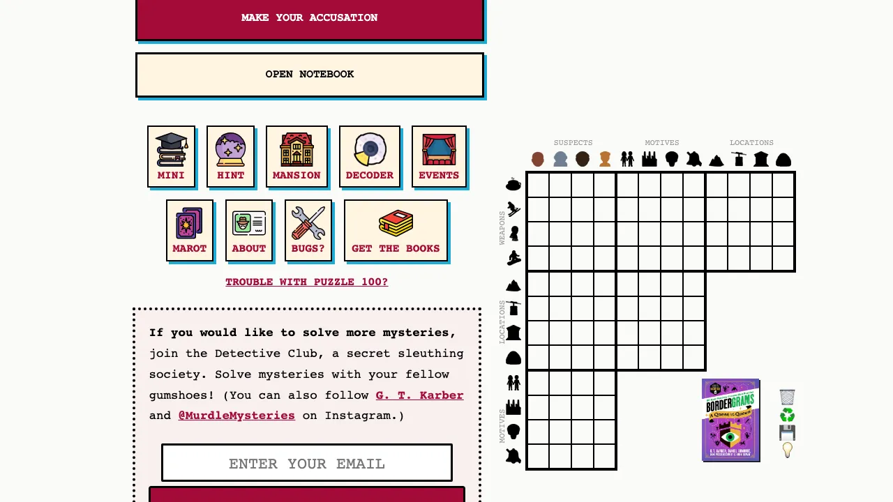 Murdle screenshot 1