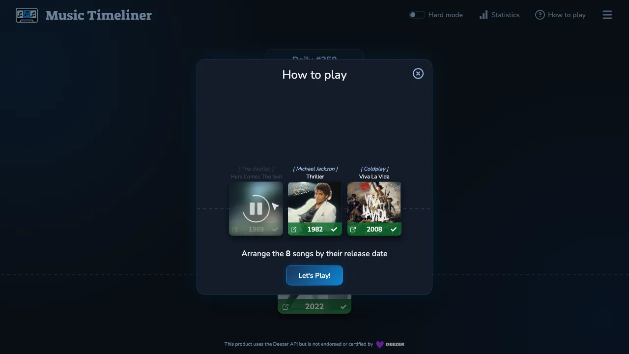 Music Timeliner screenshot 1