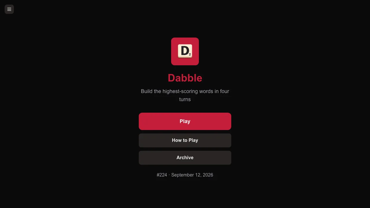 Nerdcube - Dabble cover