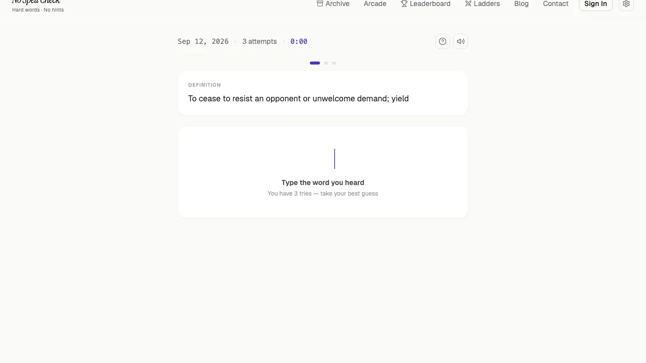No Spell Check screenshot 1
