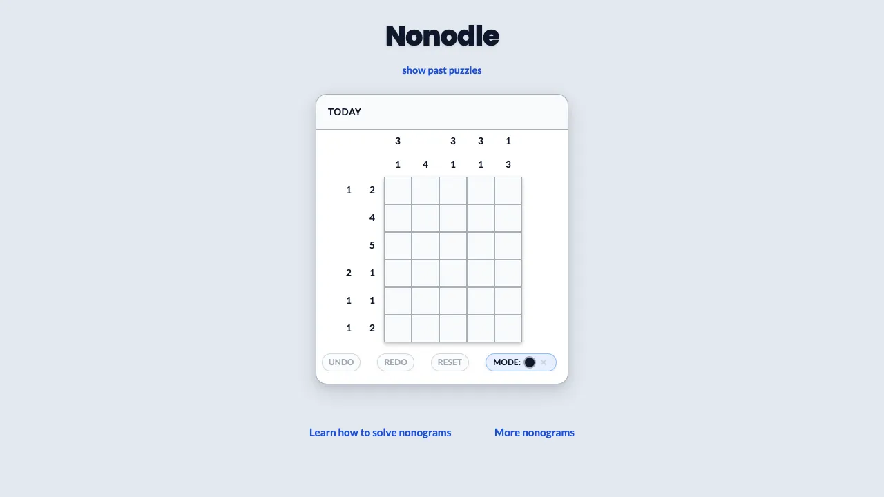 Nonodle cover