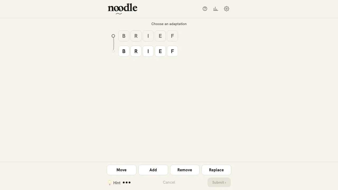 Noodle screenshot 1