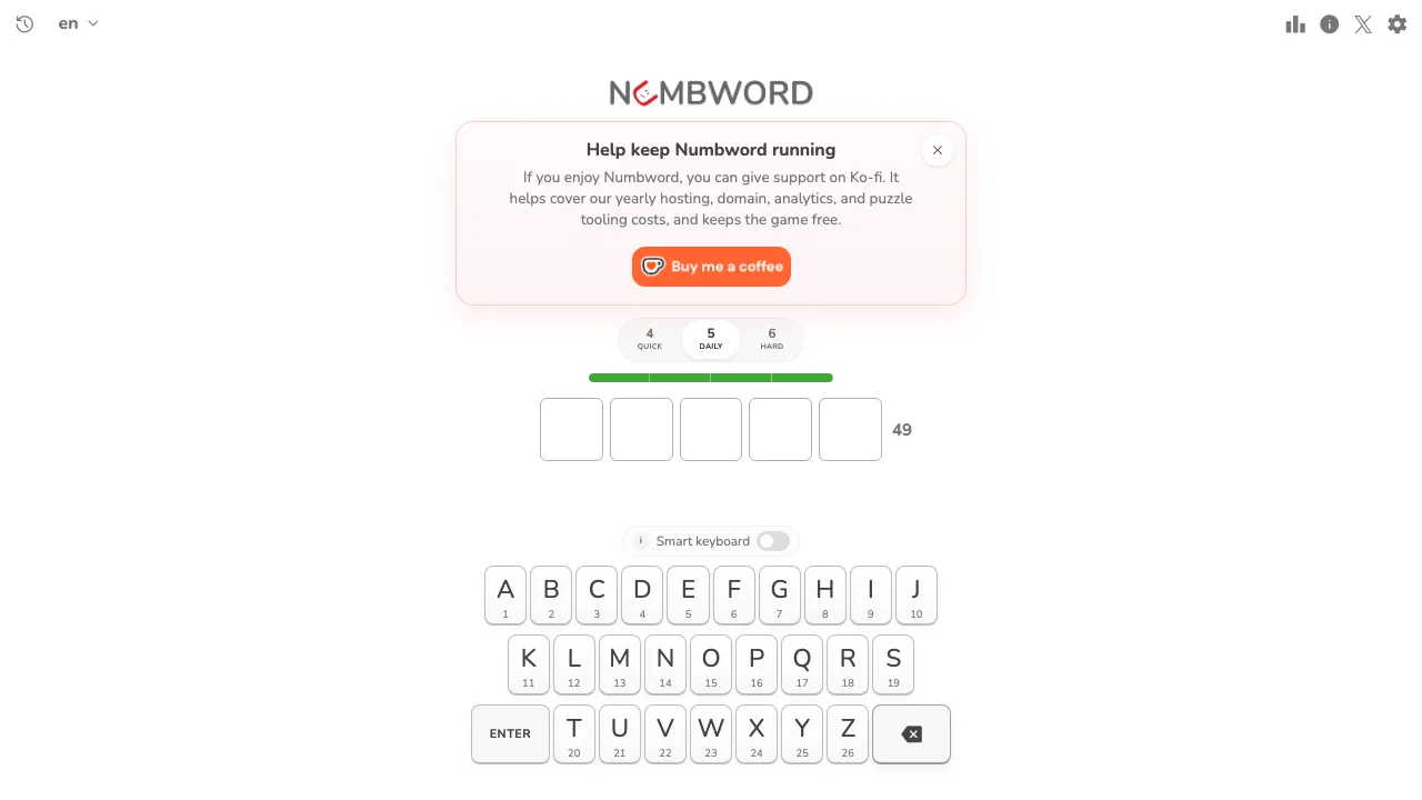 Numbword cover
