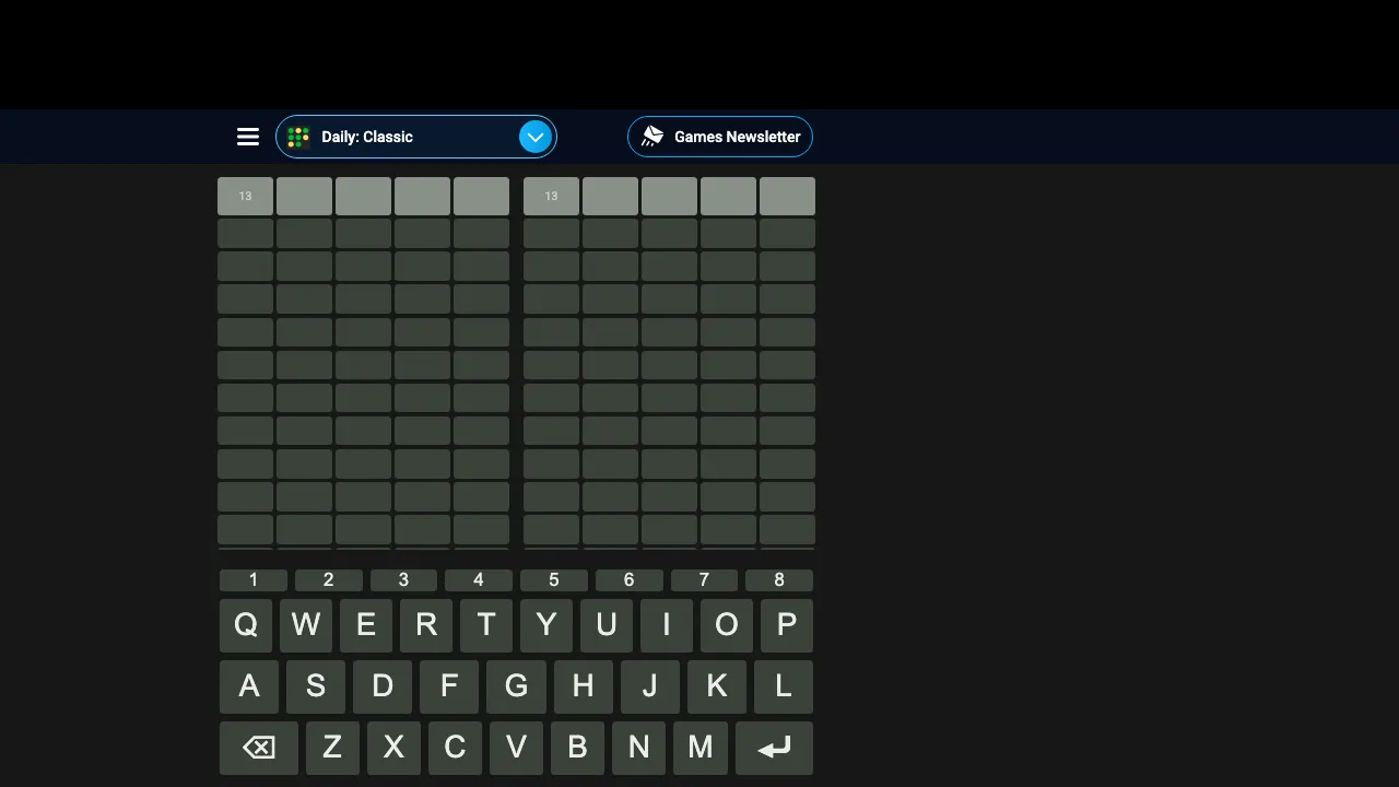 Octordle screenshot 1