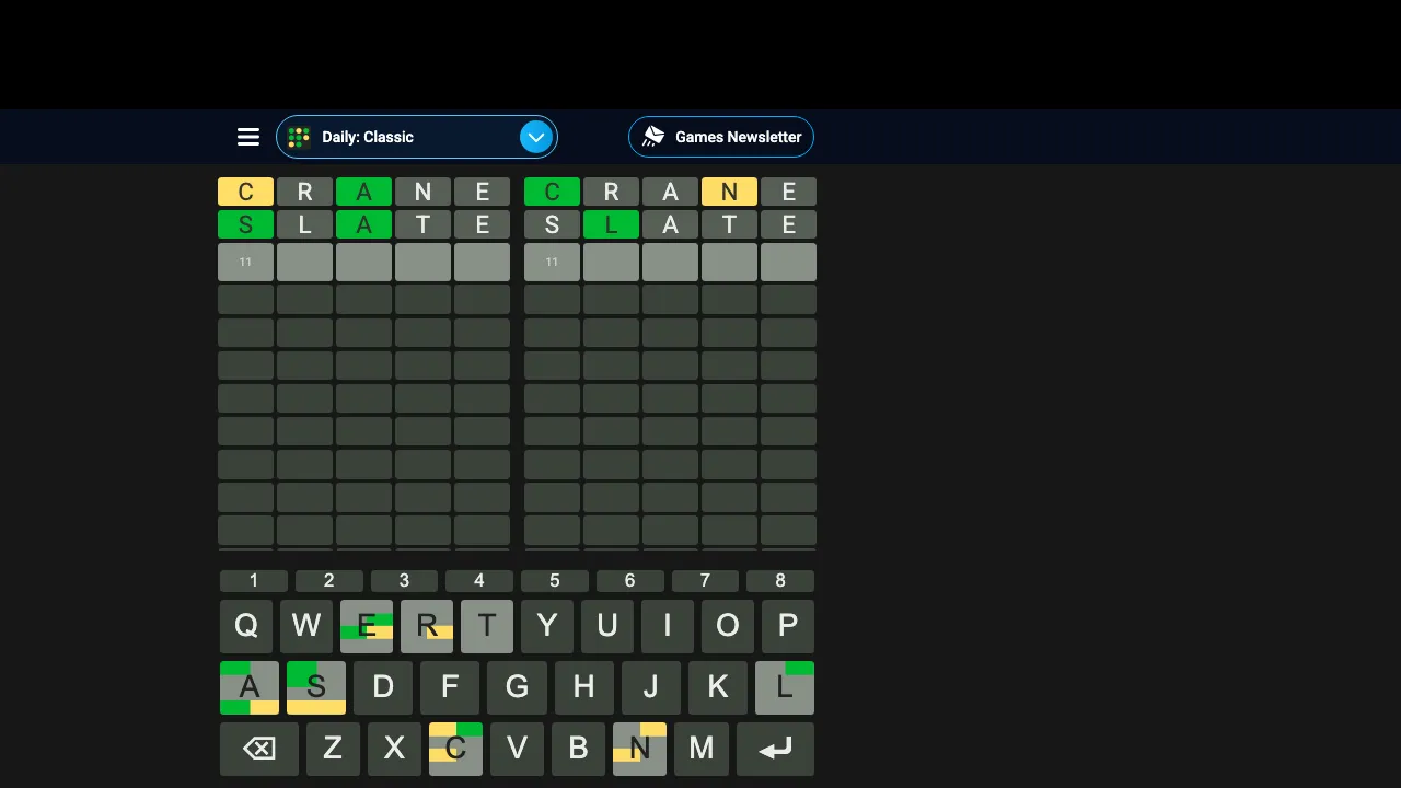 Octordle screenshot 1