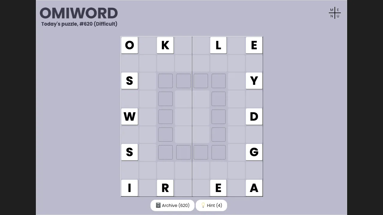 Omiword screenshot 1