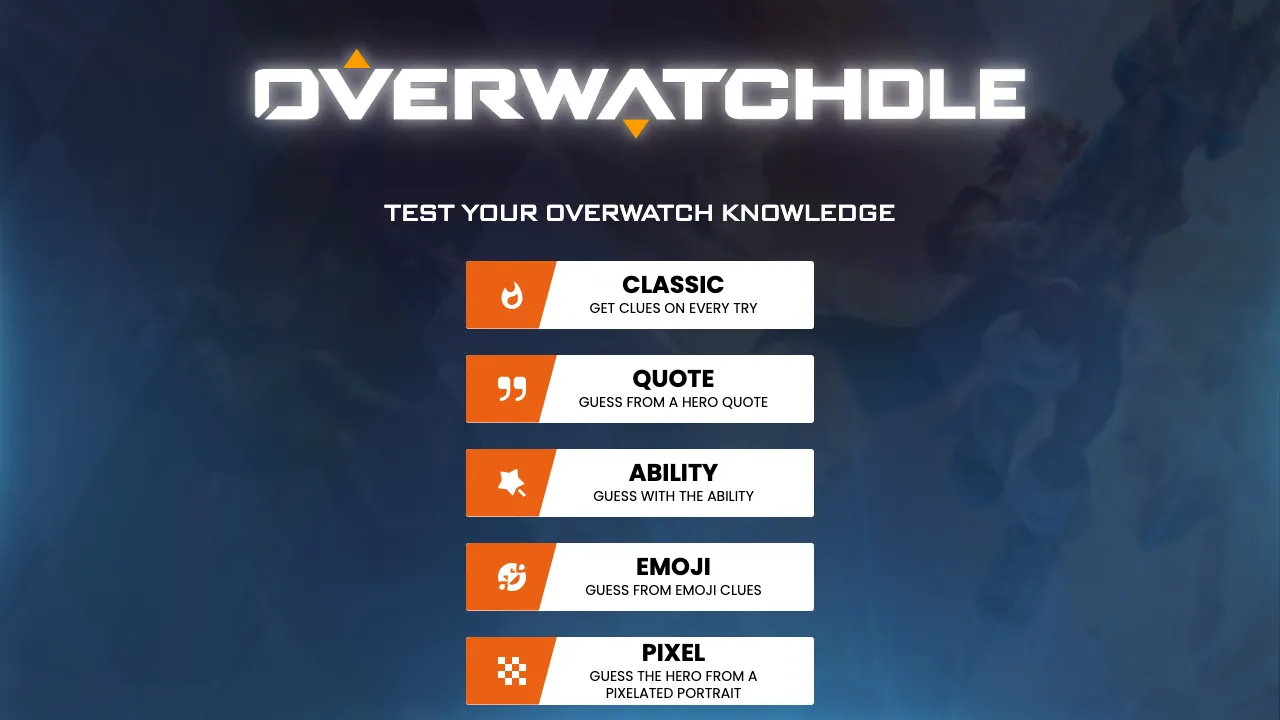 Overwatchdle cover