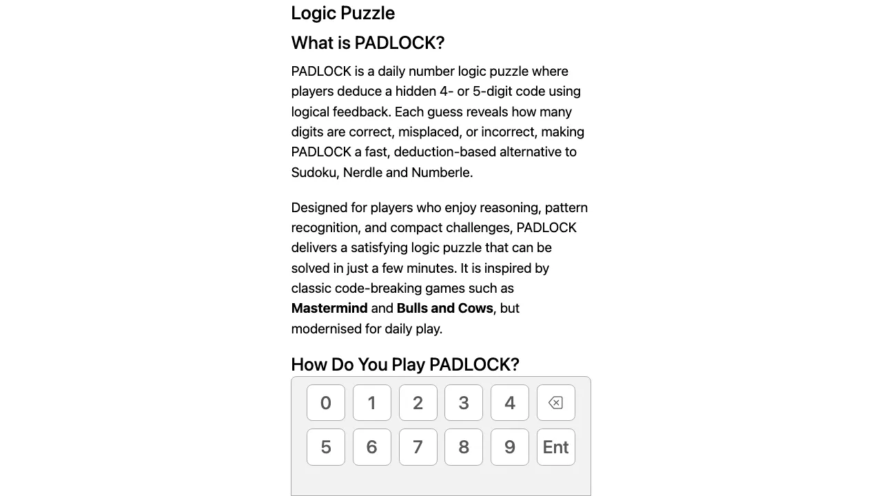 Padlock screenshot 1
