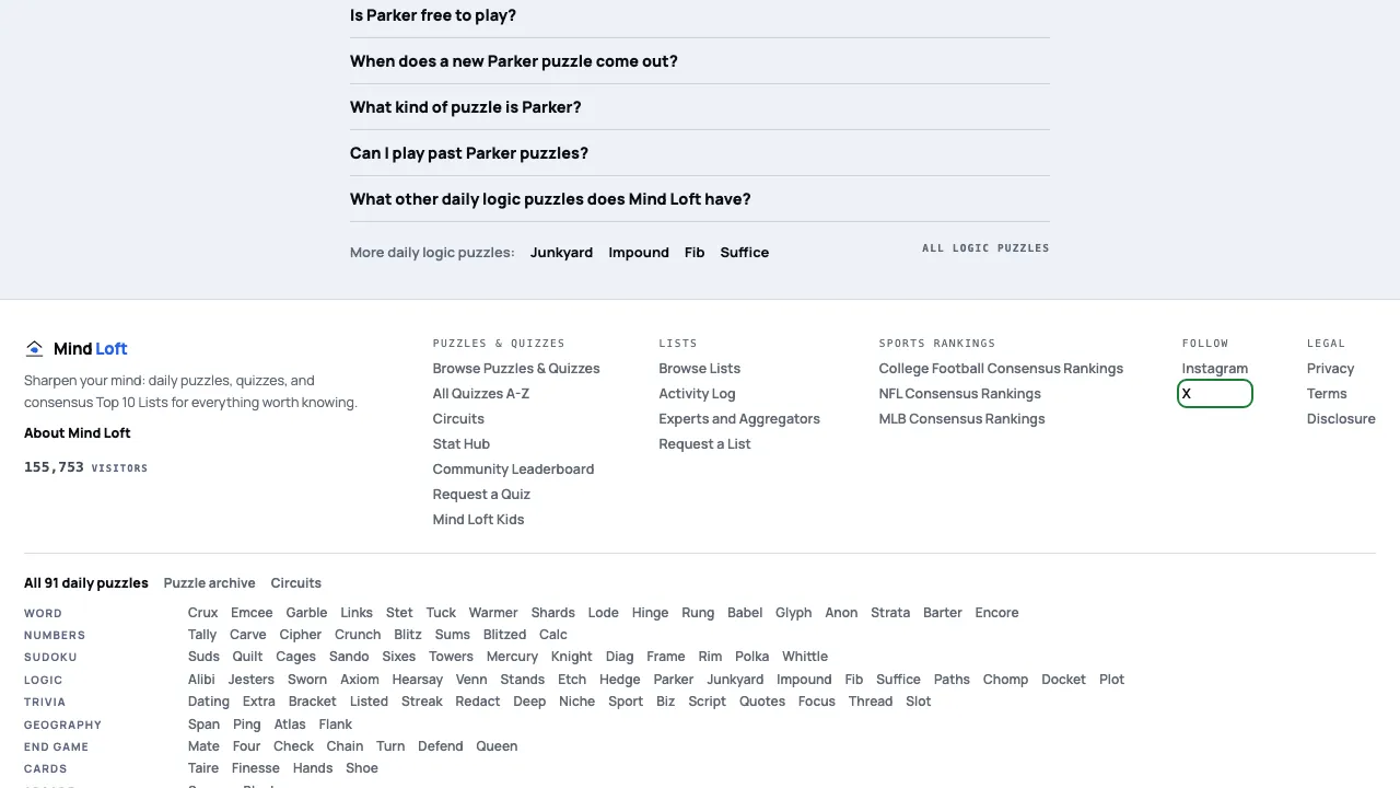 Parker screenshot 2