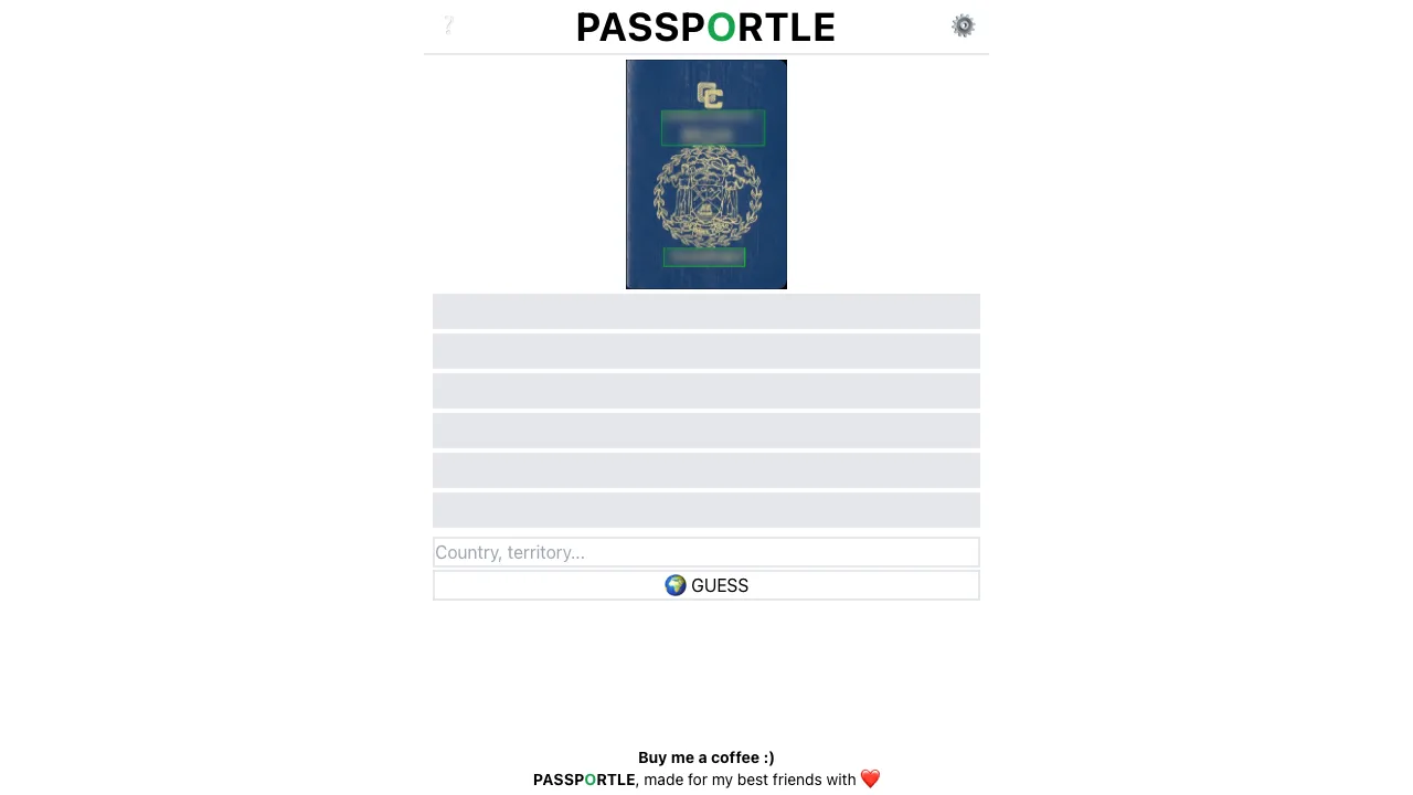 Passportle cover