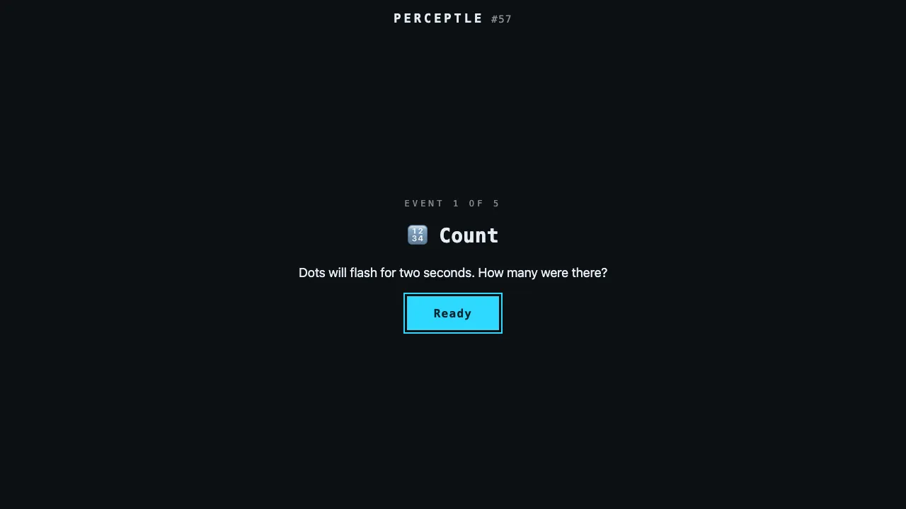 Perceptle screenshot 1