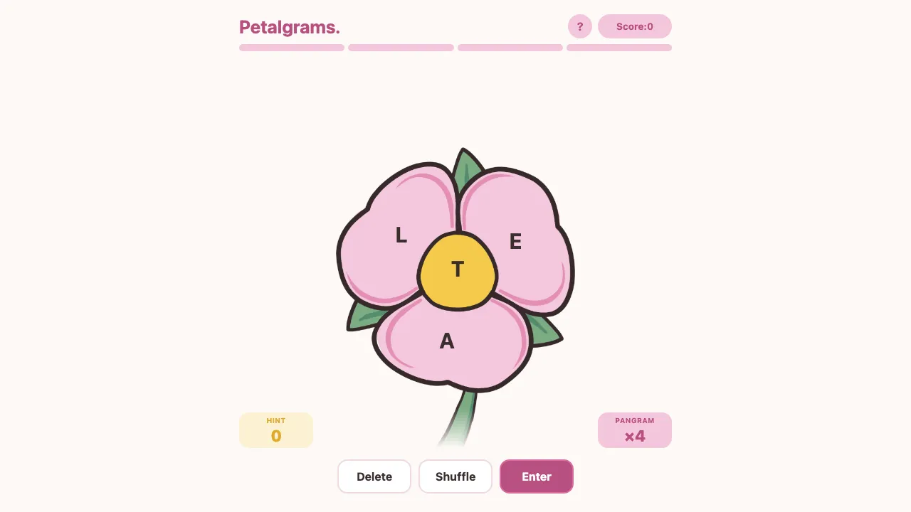 Petalgrams screenshot 1