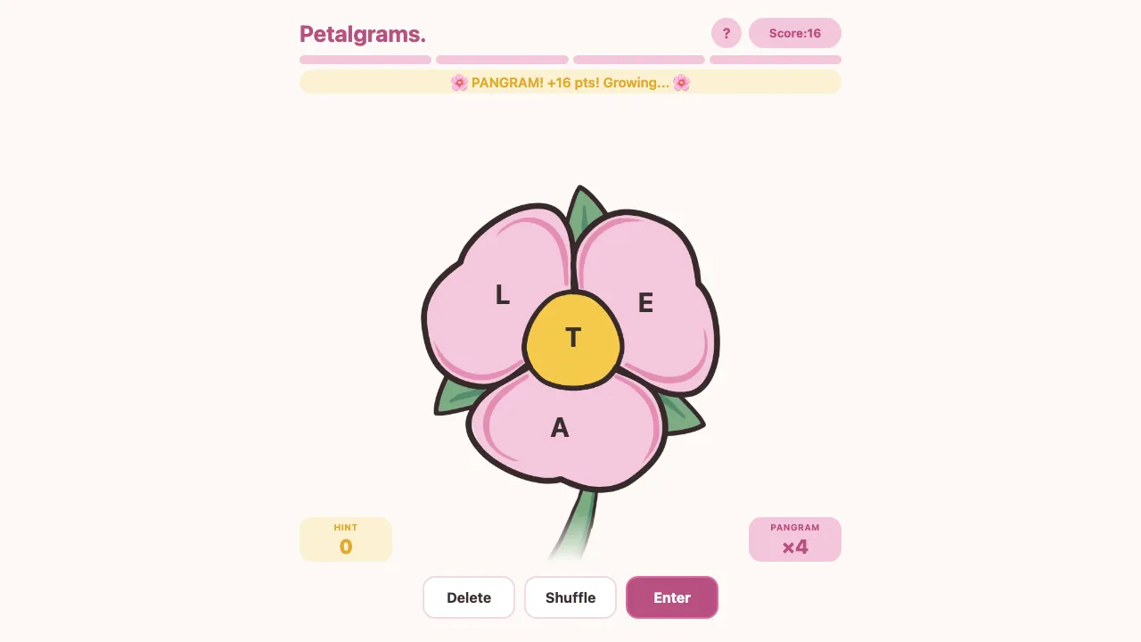 Petalgrams screenshot 3