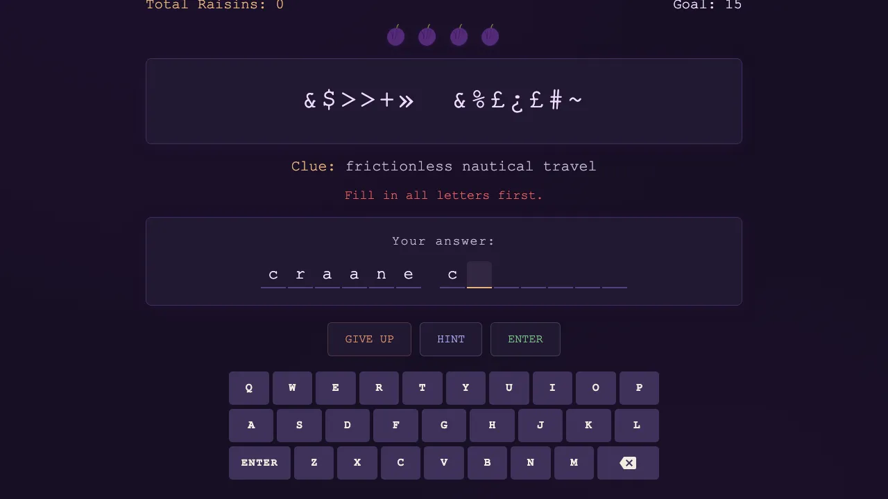Phraisins screenshot 2