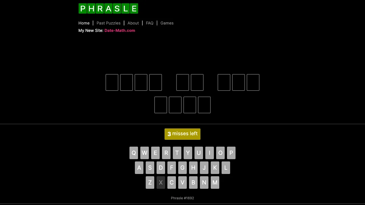 Phrasle screenshot 1