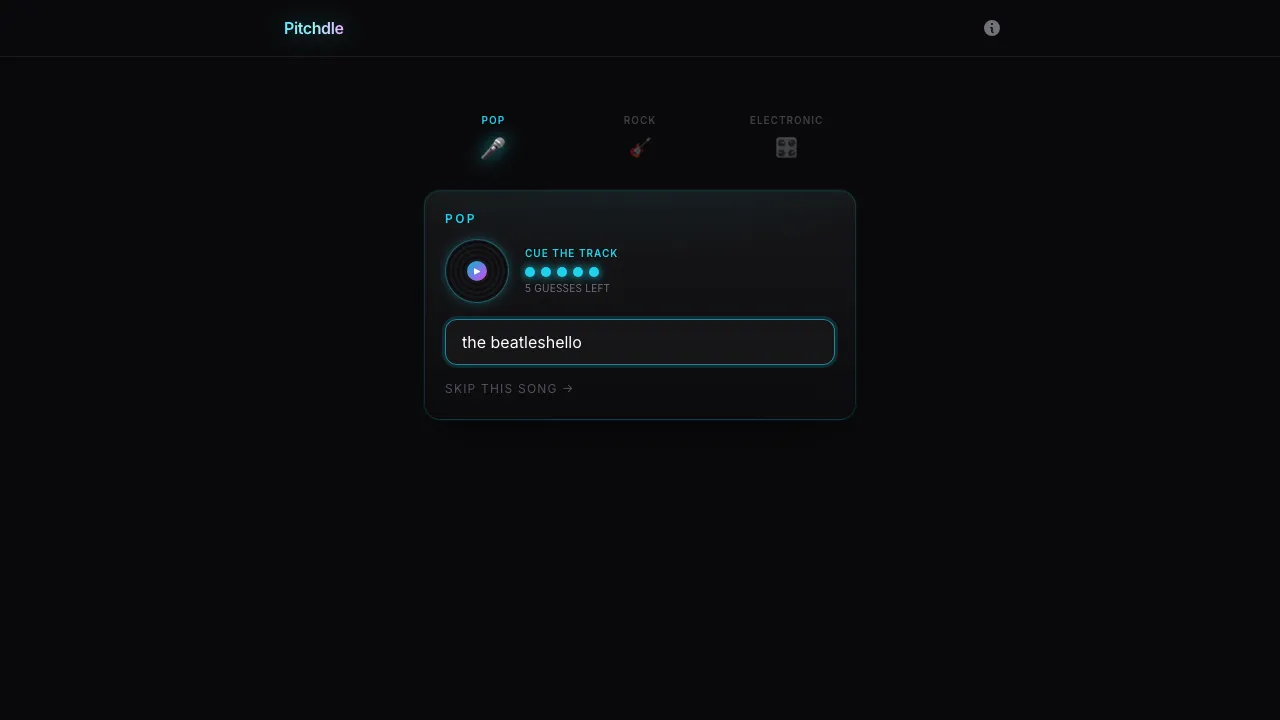 Pitchdle screenshot 3