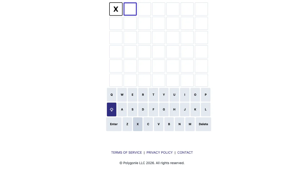 Polygonle screenshot 1