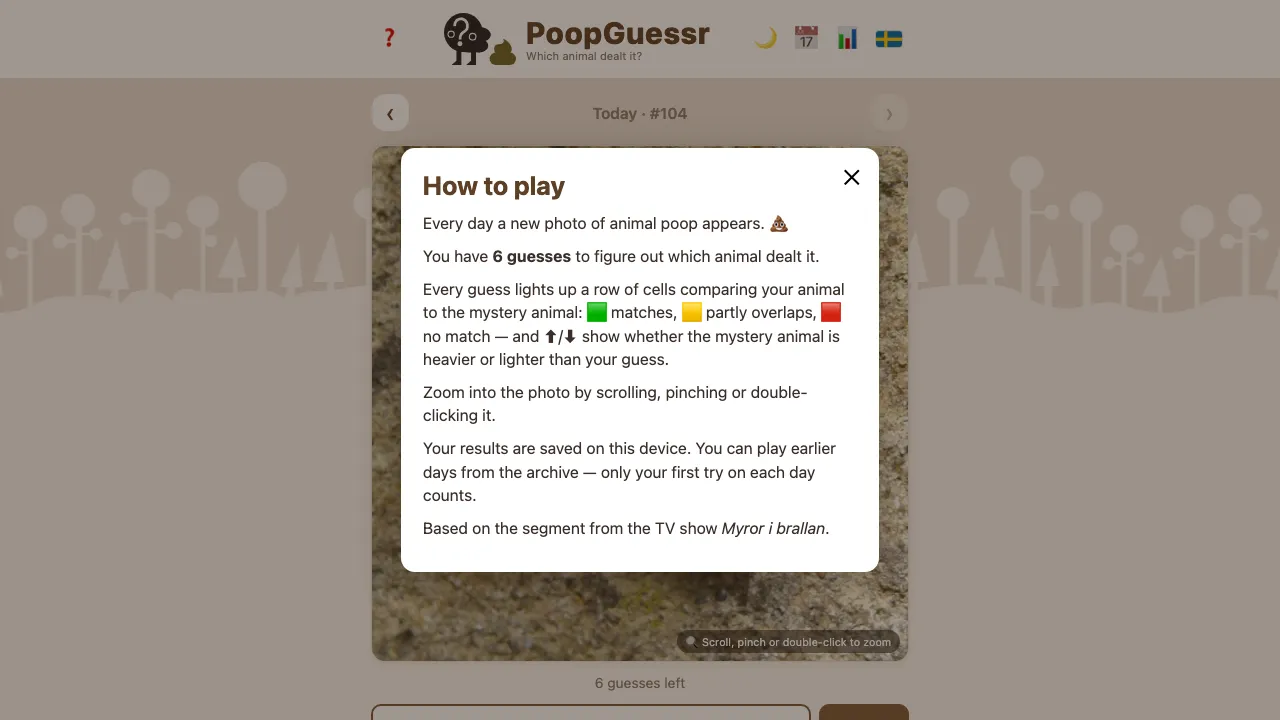 Poopguessr cover